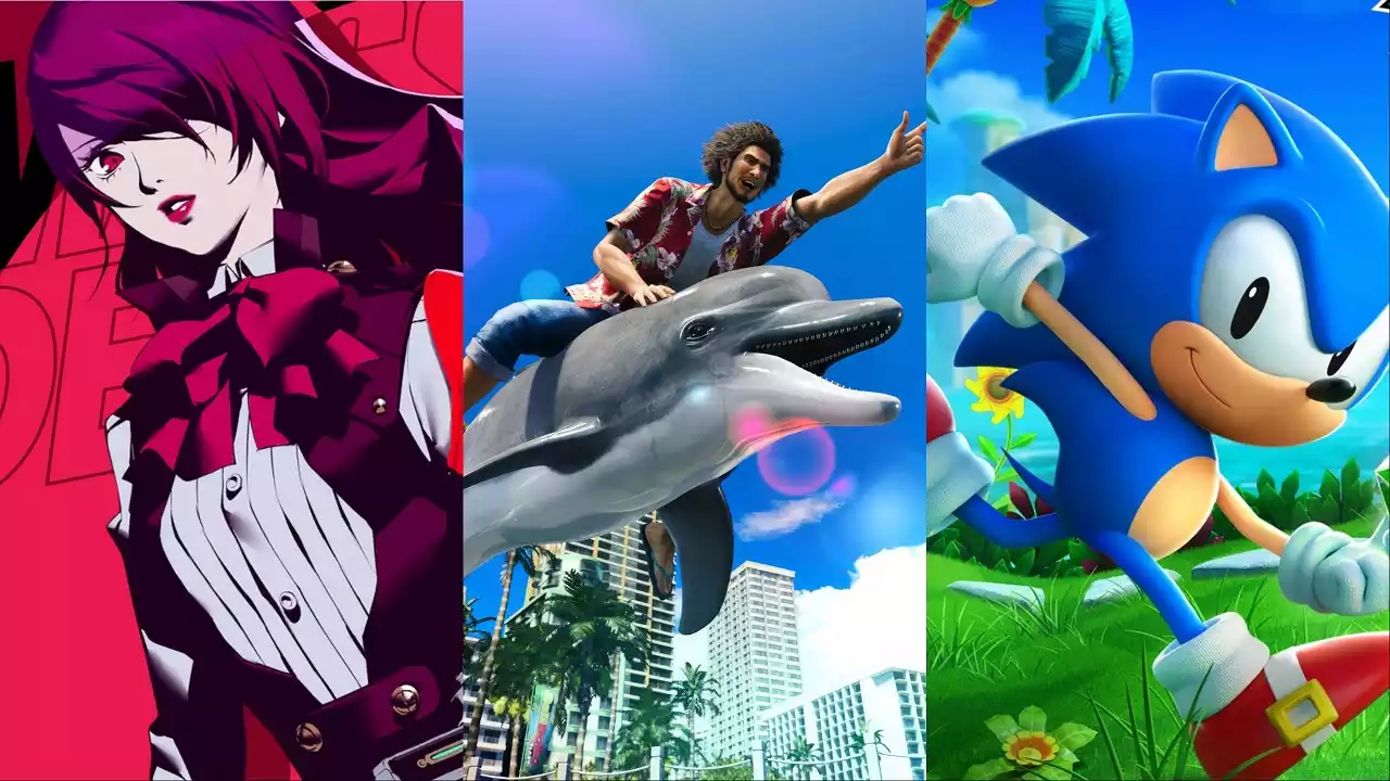 SEGA planeja transformar Persona, Like a Dragon e Sonic em franquias anuais