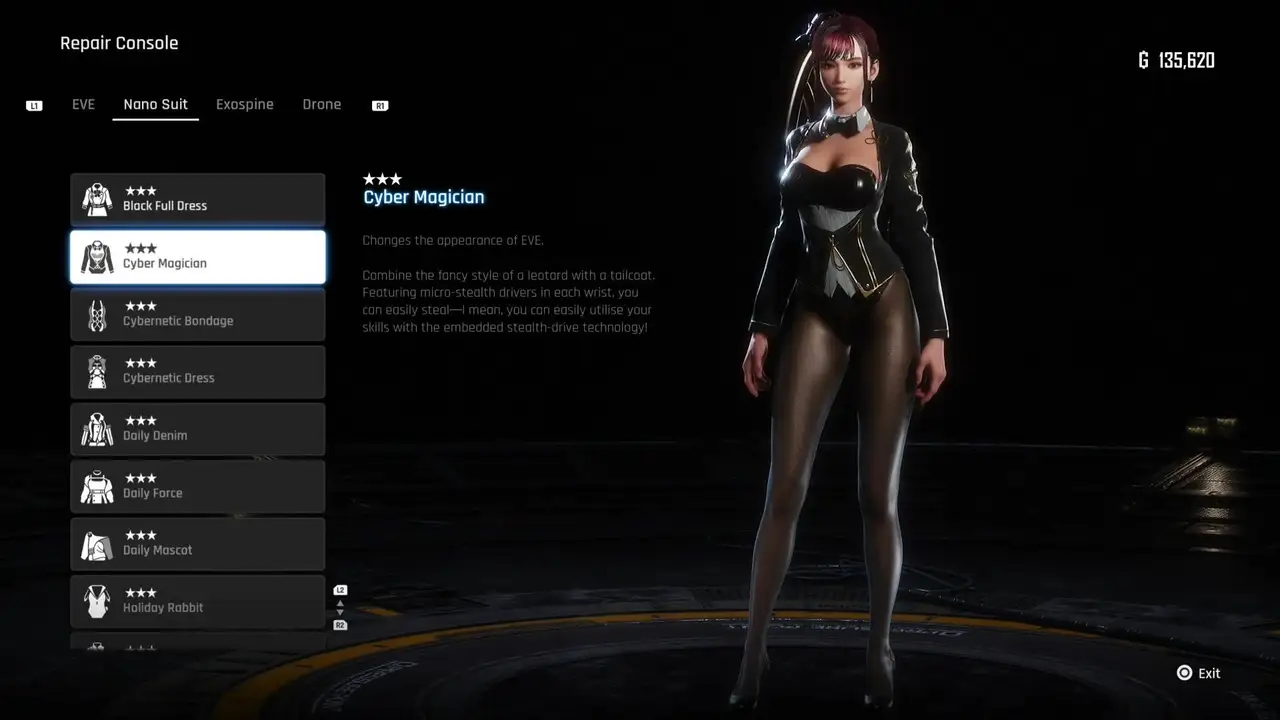 Stellar Blade outfit location Cyber Magician 3