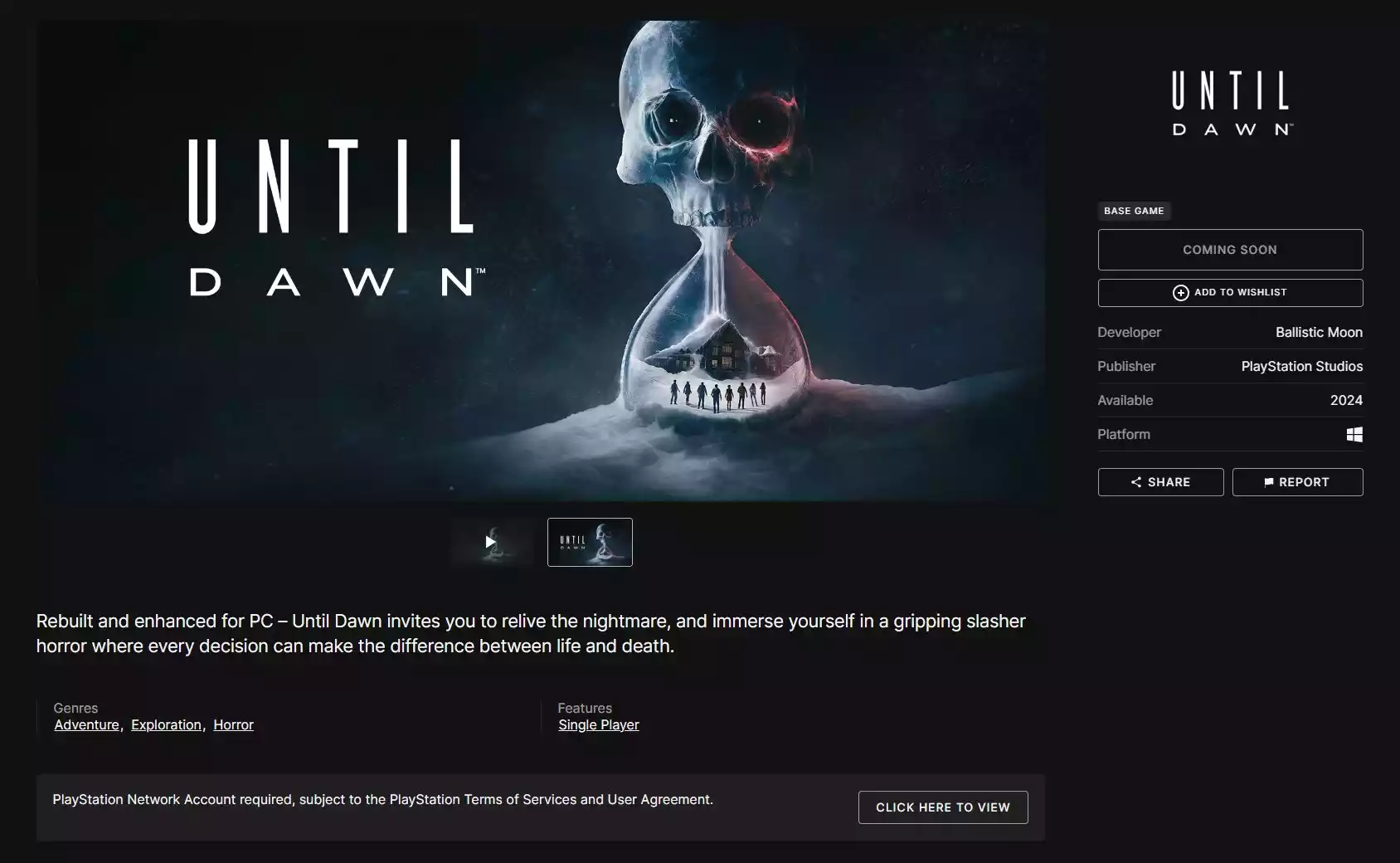 Versões de God of War Ragnarok e Until Dawn para PC exigirão contas PSN 2
