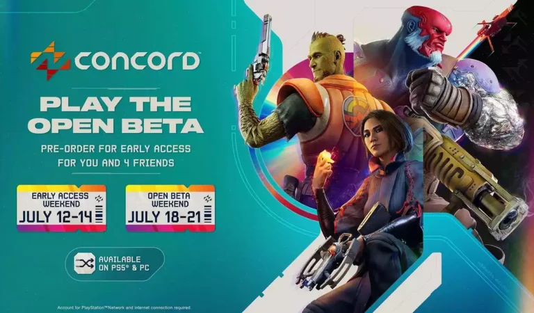 Concord terá beta de acesso antecipado marcado para 12 a 14 de julho, beta aberto definido para 18 a 21 de julho