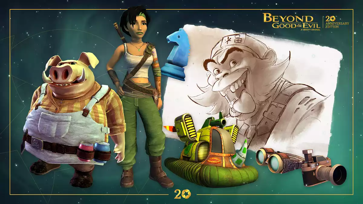 Extras Review Beyond Good and Evil 20th Anniversary Edition