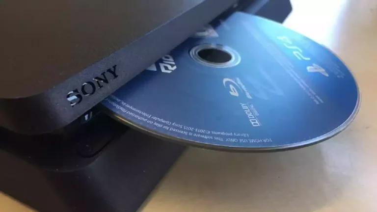 PS4 Slim Blu Ray Disco