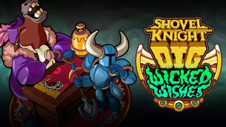 Shovel Knight dig wicked wishes