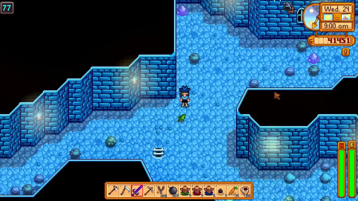 Stardew Valley local caverna pegando pata de basilisco Stardew Valley local caverna pegando pata de basilisco