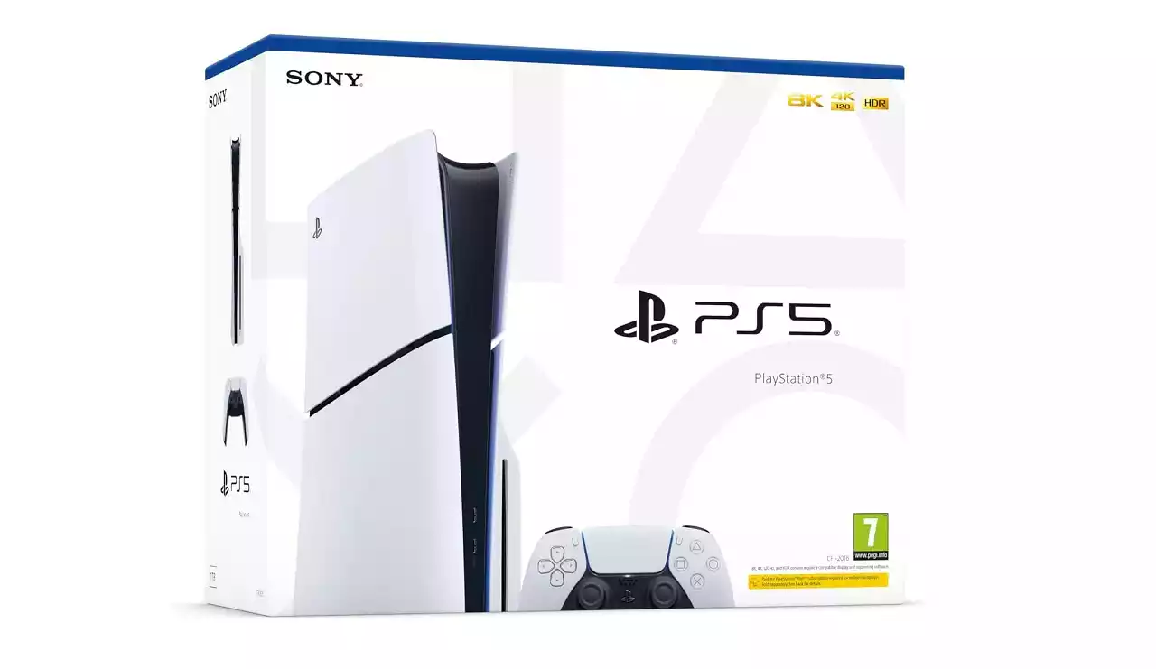 ps5 slim box 8k