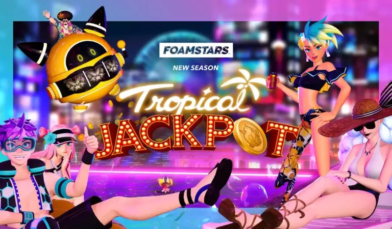 Foamstars fanha a 6ª Temporada,”Tropical Jackpot”