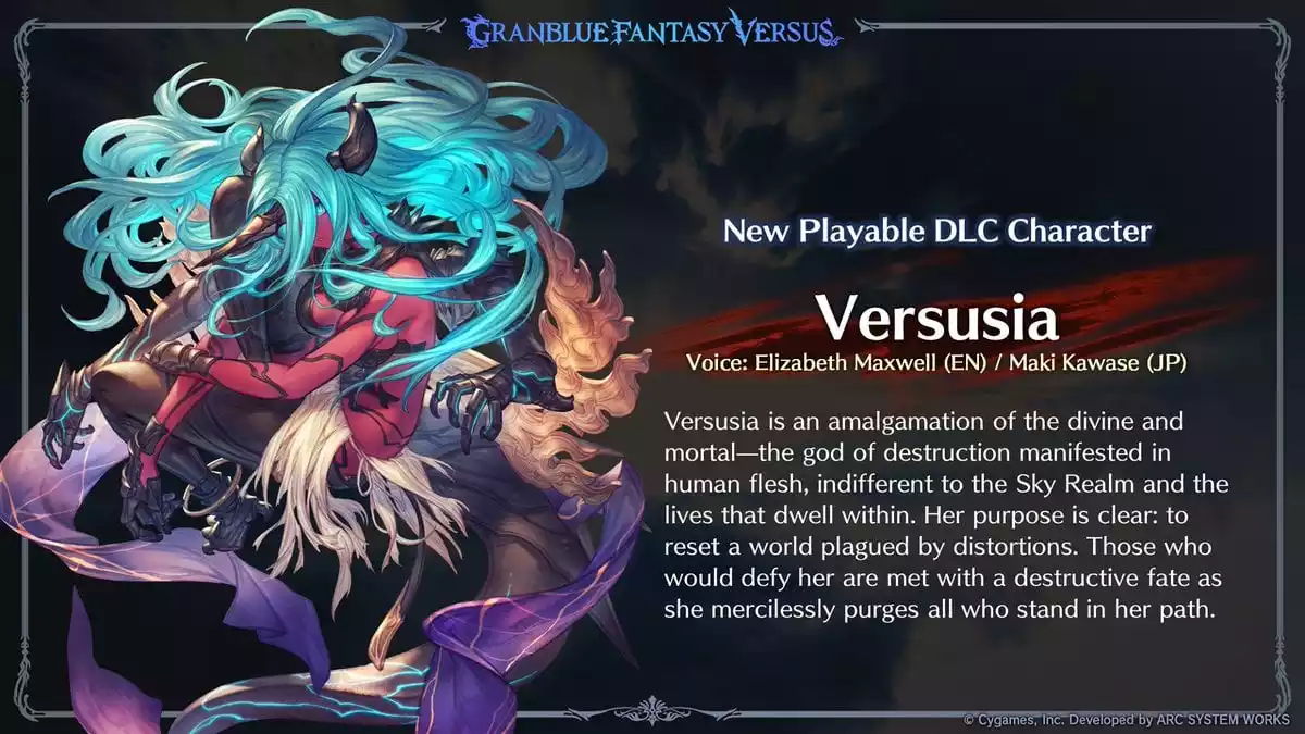 Granblue Fantasy Versus Rising Versusia