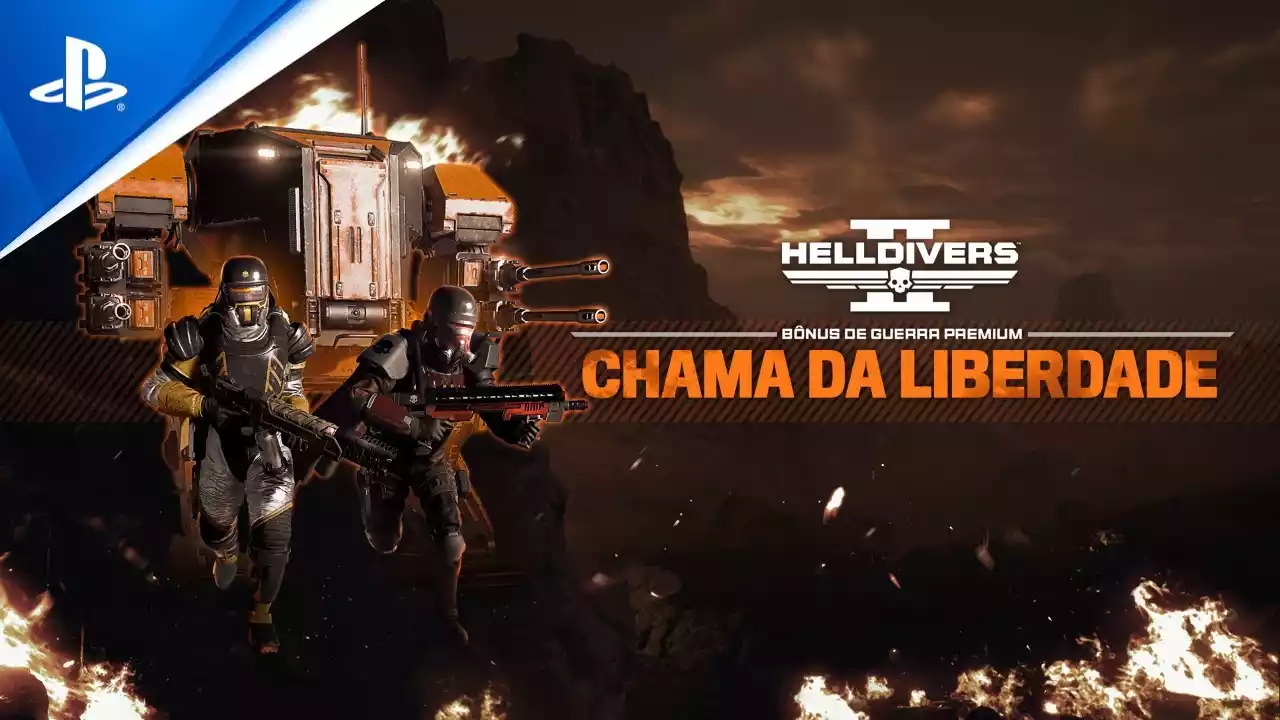 Helldivers 2 ganha novo bônus de guerra Chamas da Liberdade em 8 de agosto