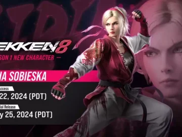 Lidia Sobieska de Tekken 8 será lançada em 22 de julho para os proprietários do Passe de Personagem Ano 1, e em 25 de julho para todos