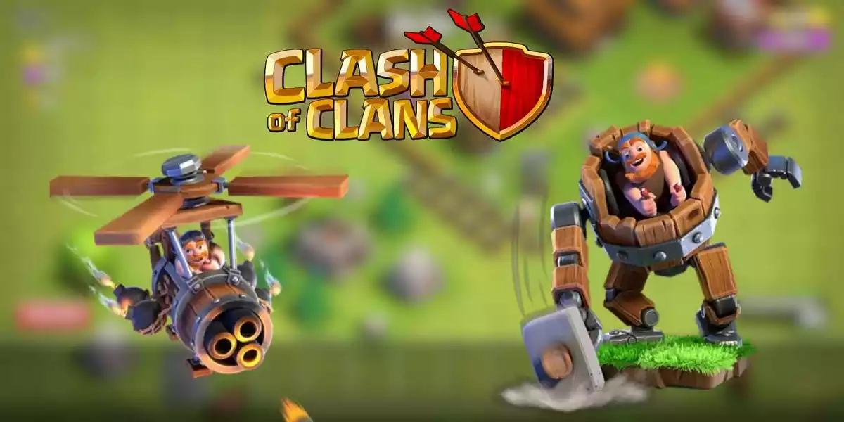 Melhore os heróis da base de batalha para o nível 45 combinado Clash of Clans