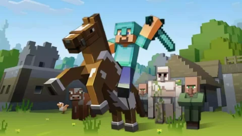 Minecraft Como domar cavalos