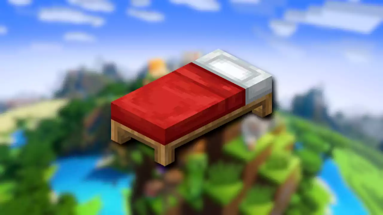 Minecraft Como fazer Cama