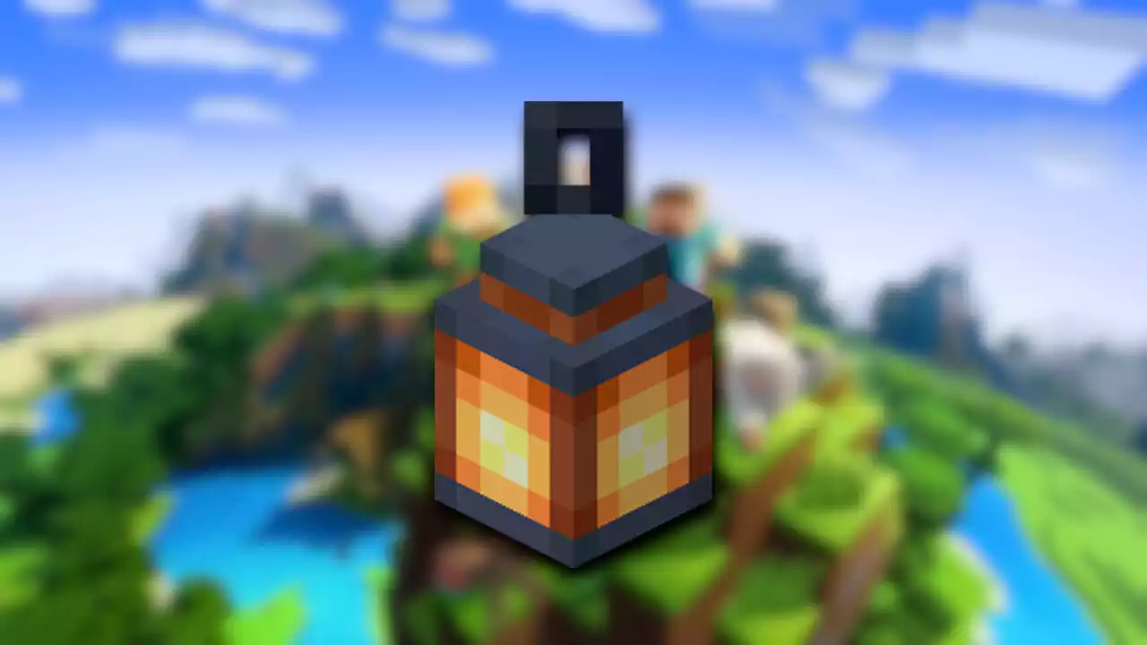 Minecraft Como fazer Lampião