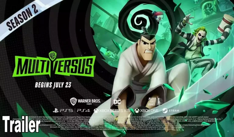 MultiVersus anuncia Samurai Jack e Beetlejuice para Temporada 2