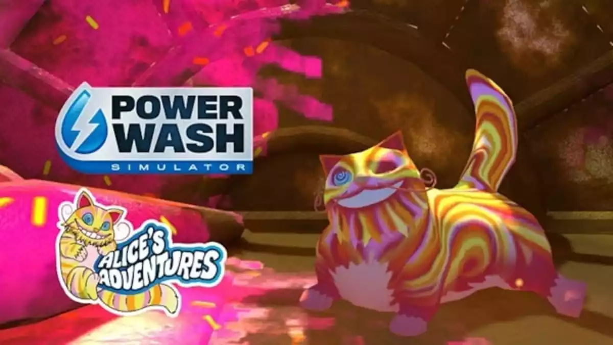 PowerWash Simulator ganha hoje o pacote As Aventuras de Alice