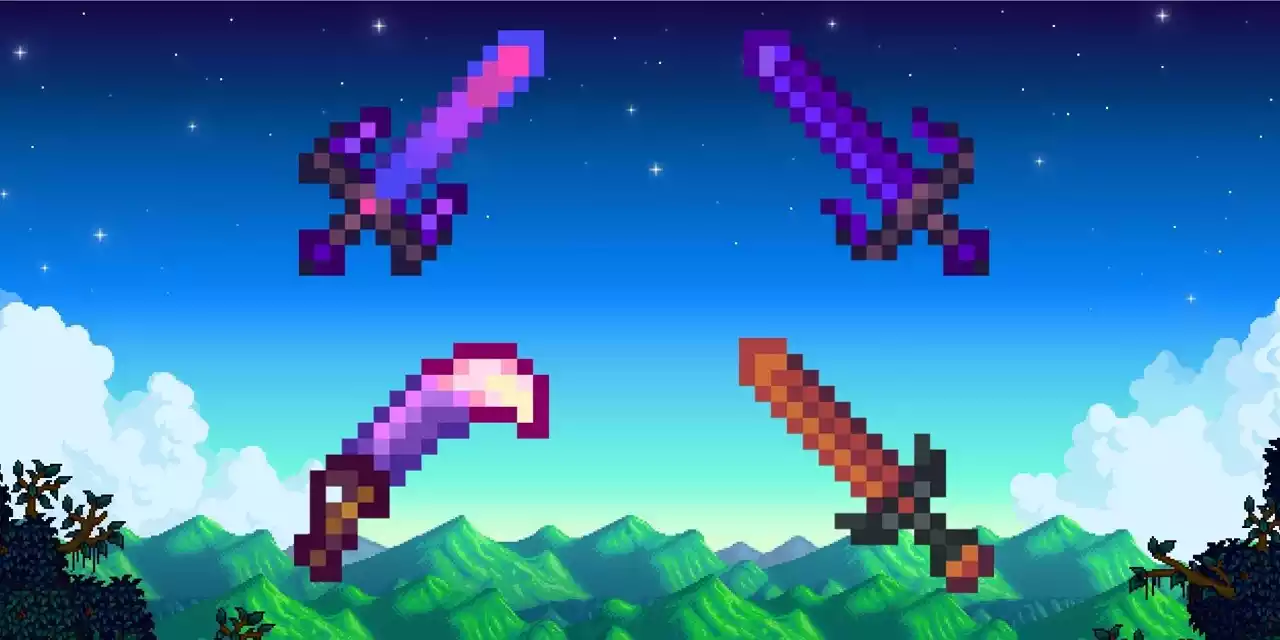 Stardew Valley Melhores Armas