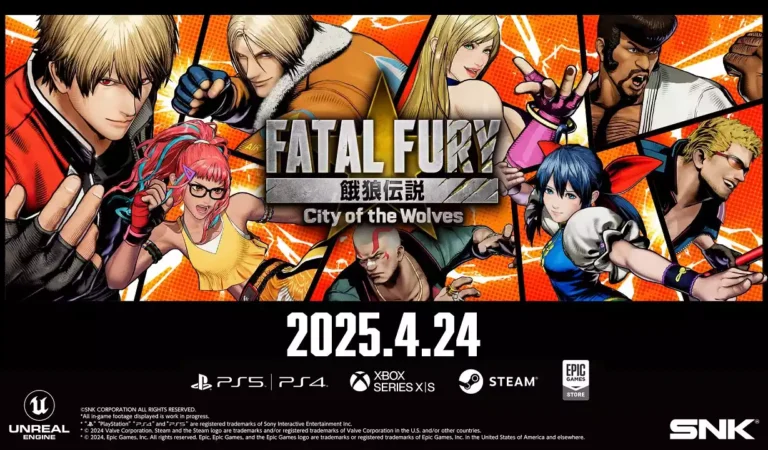 Fatal Fury: City of the Wolves será lançado em 24 de abril de 2025; Trailer de Mai Shiranui