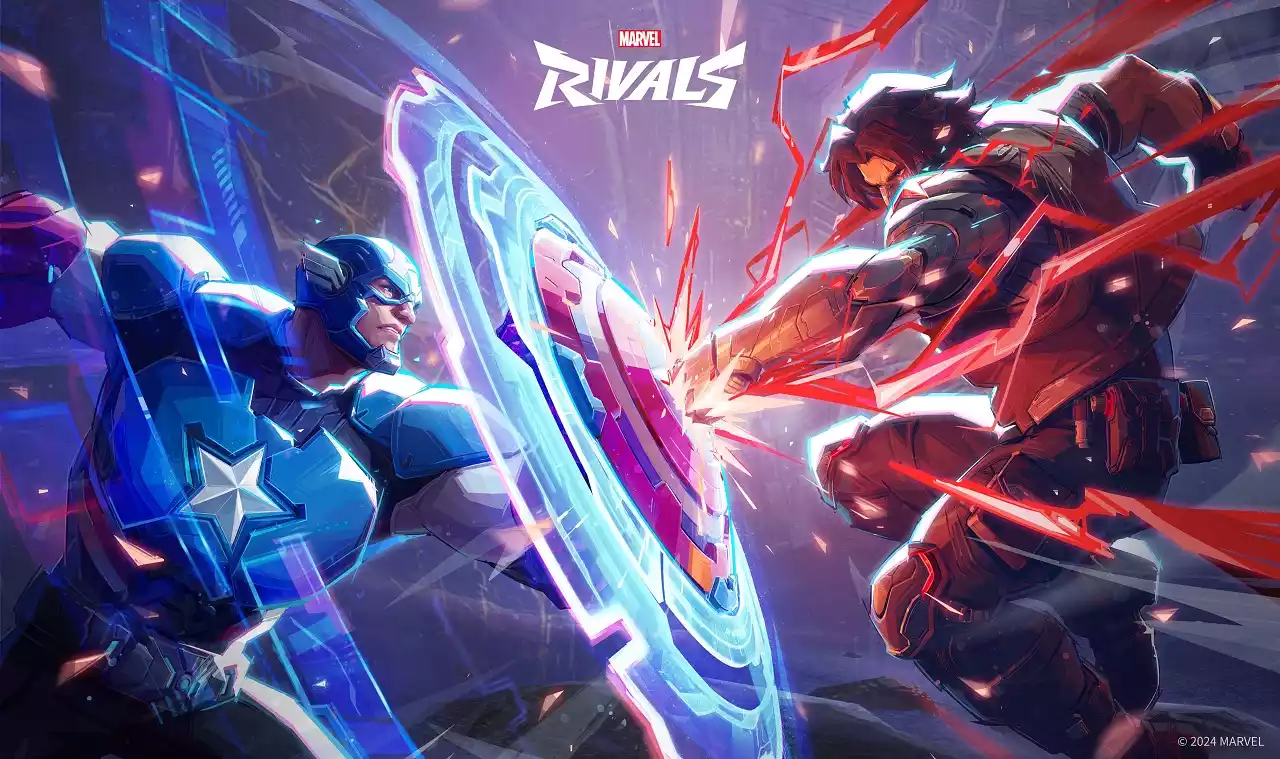 Marvel Rivals Capitão América e Soldado Invernal
