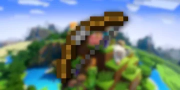 Minecraft Como fazer um Arco