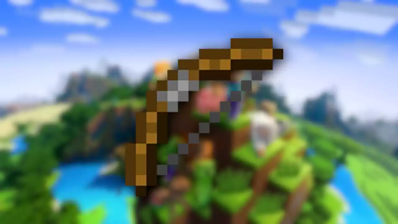 Minecraft Como fazer um Arco