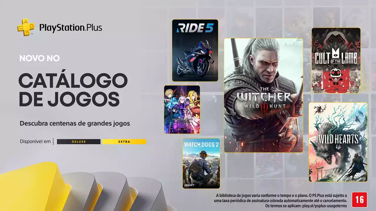 PS Plus Extra e Deluxe Confira o Catálogo de Jogos de Agosto de 2024