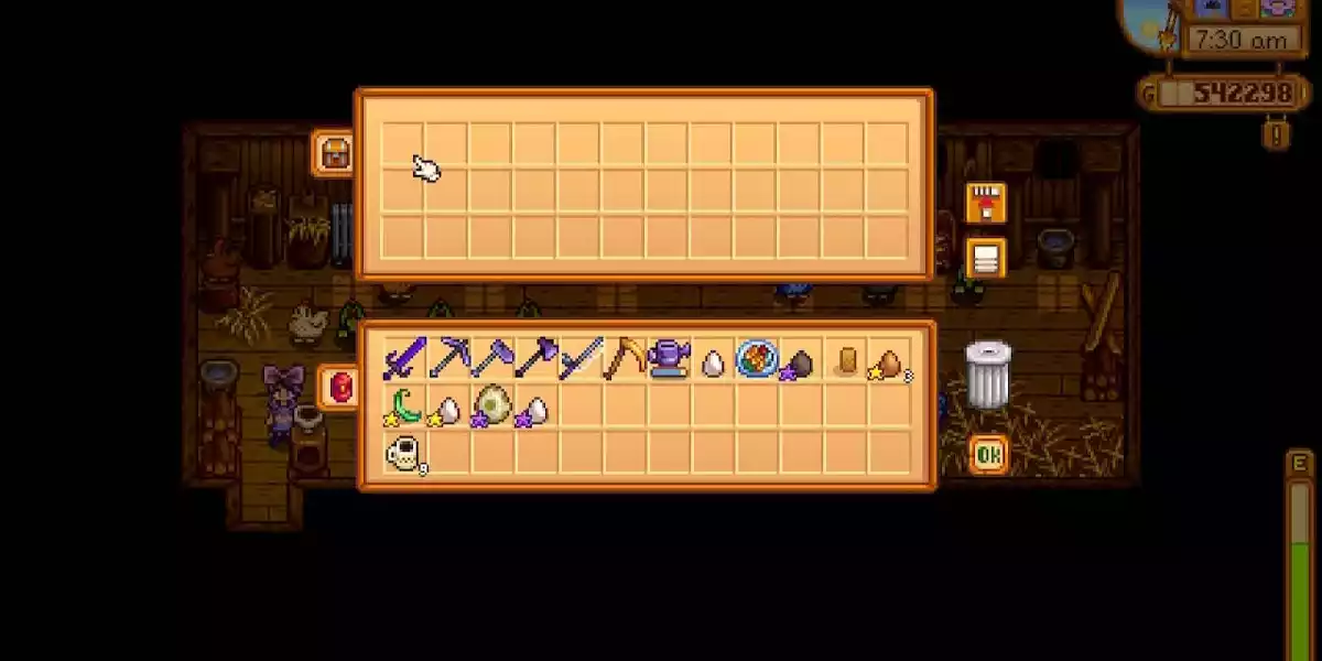 Prós e contras do Auto Recolhedora Stardew Valley