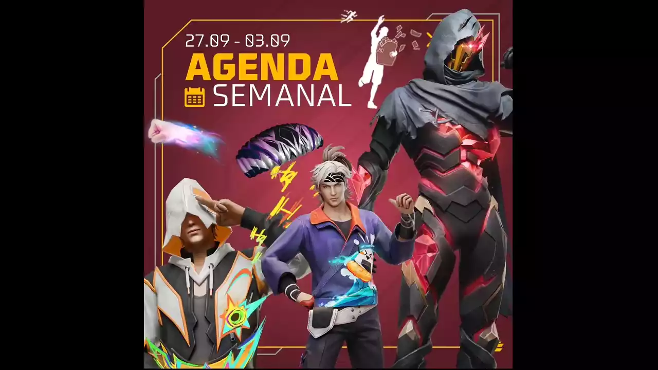 calendário semanal ff 108