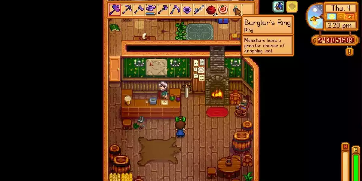 Anel de Ladrao Stardew Valley