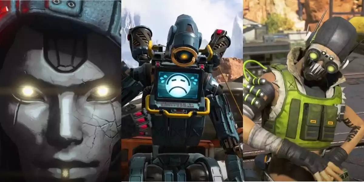 Ash, Pathfinder, Octane Apex Legends