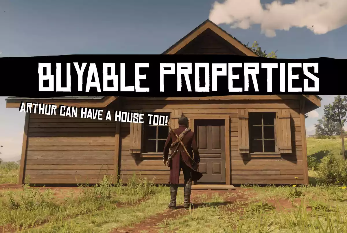 Buyable Properties Mod Red Dead Redemption 2