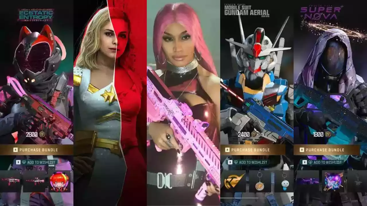 Call of Duty Warzone Melhores Skins De Operadoras Femininas