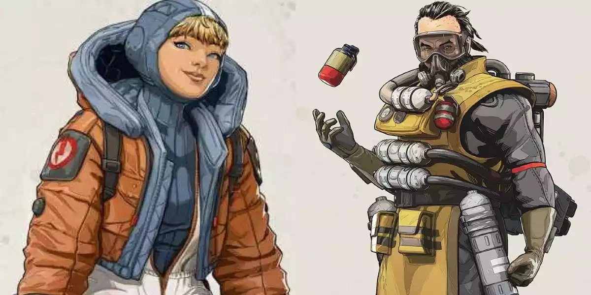 Caustic, Wattson, & Wraith Apex Legends