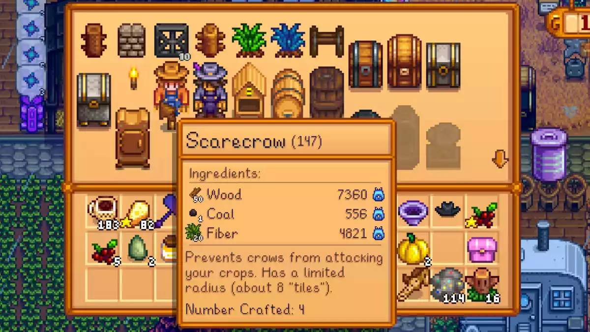 Como usar carvão em Stardew Valley