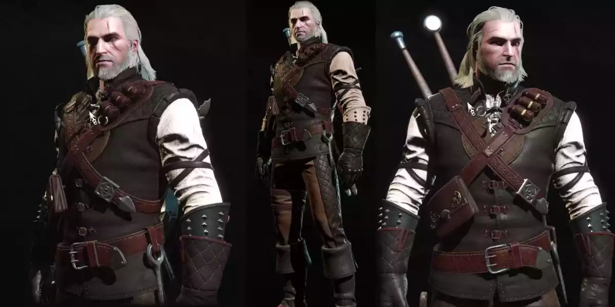 Conjunto de Armadura da Escola da Mantícora The Witcher 3