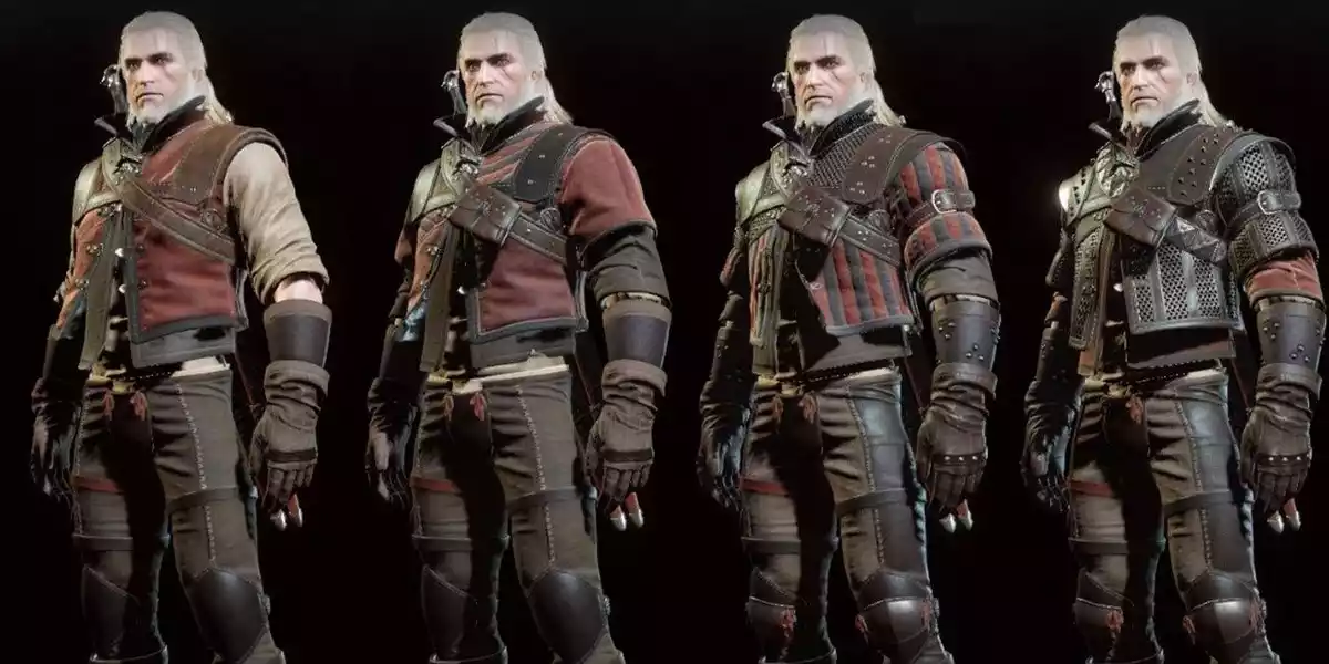 Conjuntos de Armaduras da Escola do Lobo The Witcher 3