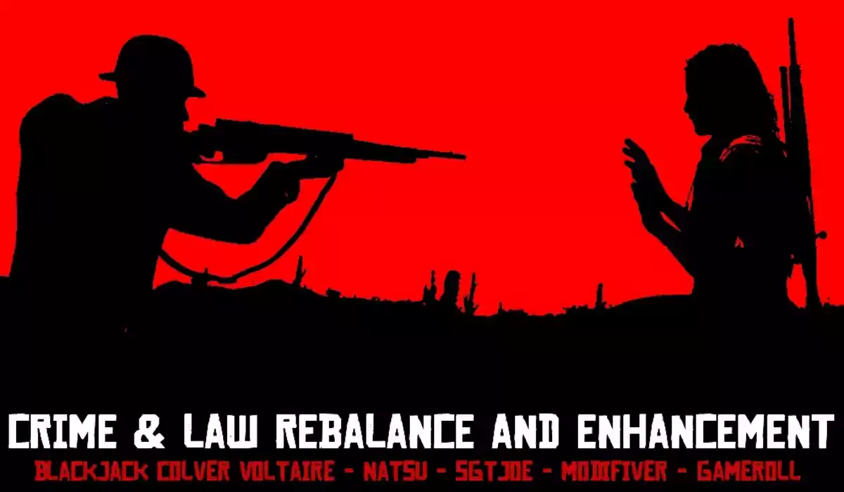 Crime and Law Rebalance and Enhancement Mod Red Dead Redemption 2