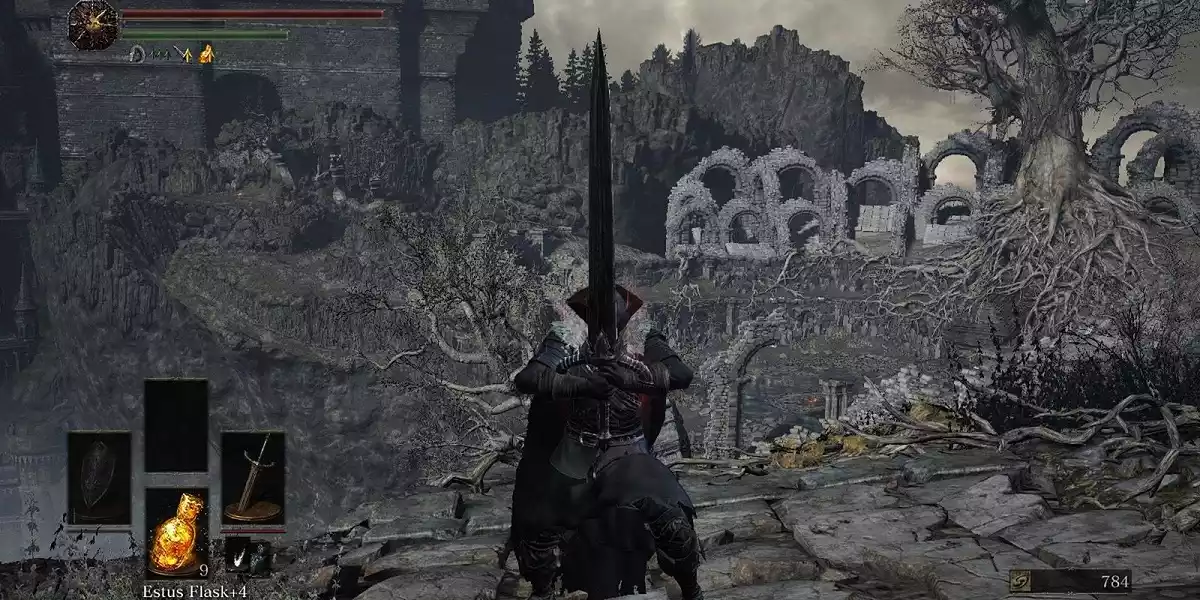 Dark Souls 3 Black Knight Sword5