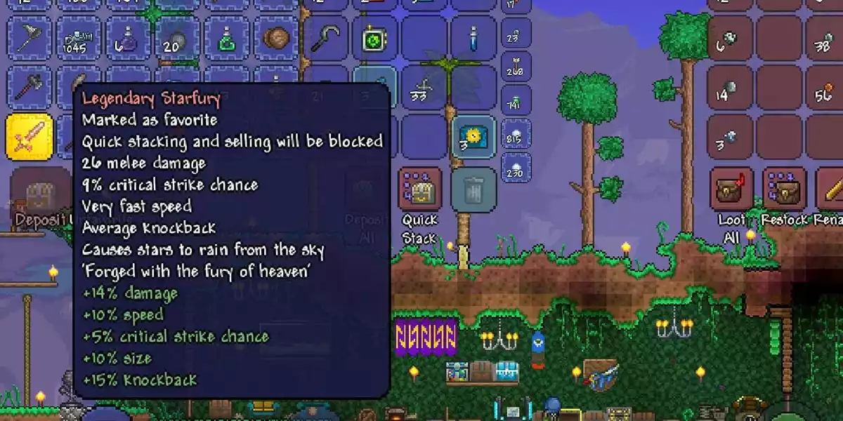 Enchanted Swords Seed Terraria