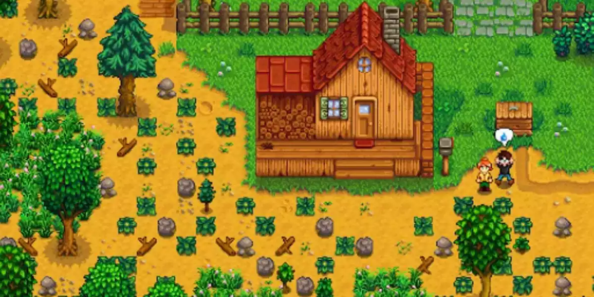 Escolhendo um layout de fazenda Stardew Valley