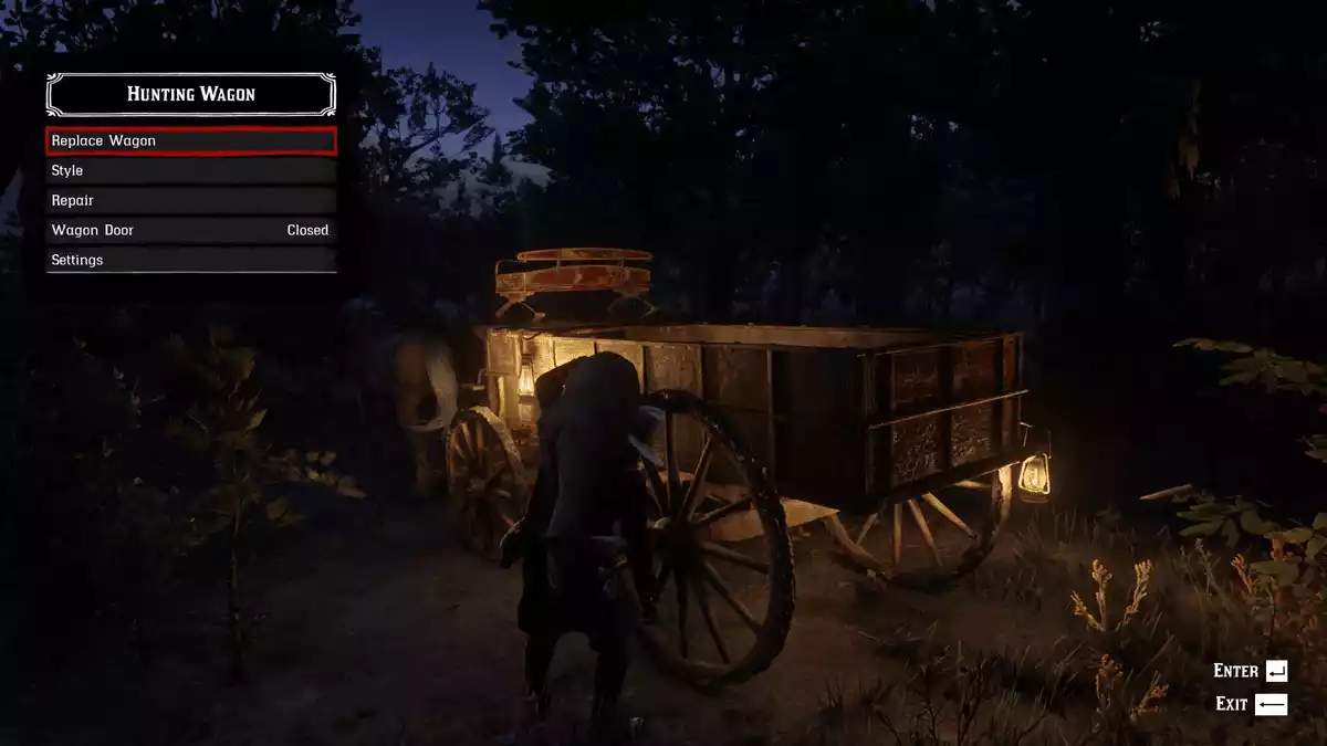 Hunting Wagon Mod Red Dead Redemption 2