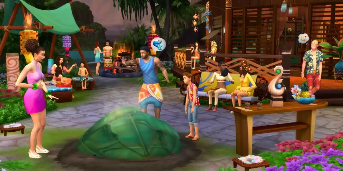 Ilhas Tropicais Expansão The Sims 4