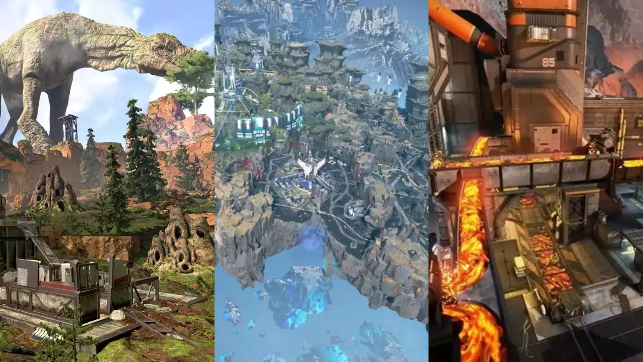 Mapas de Tier B em Apex Legends