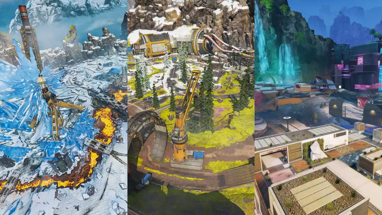 Mapas de Tier C em Apex Legends