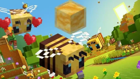 Minecraft Como construir uma Fazenda de Abelhas