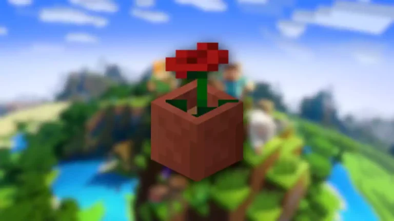 Minecraft Como fazer Vaso de Flor