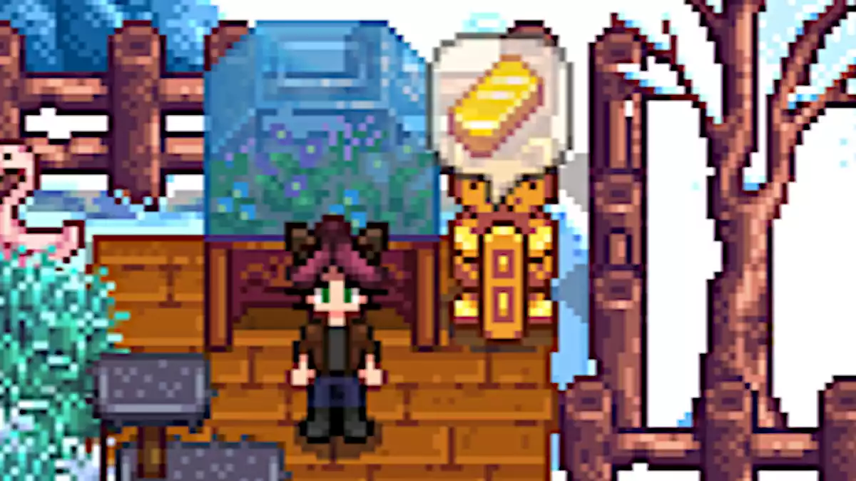 O que a Estátua da Riqueza Eterna faz em Stardew Valley ouro