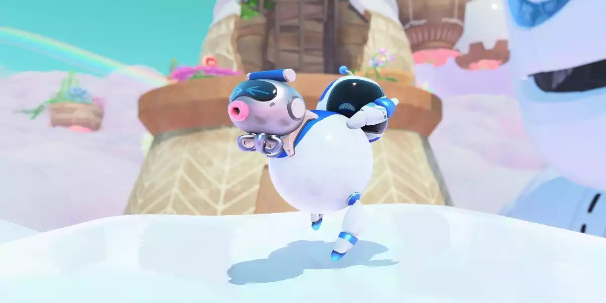 Octo Balão habilidades Astro Bot