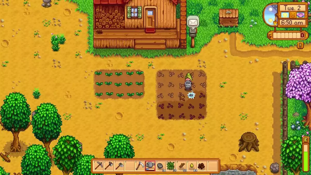 Plantação Chirívia Stardew Valley