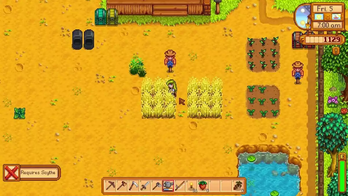 Plantação Trigo Stardew Valley