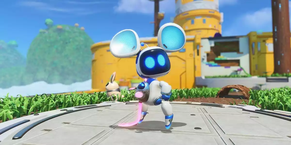 Rato Encolhimento habilidades Astro Bot